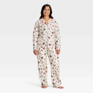 Conjunto de pijama para dama talla XL de 2 piezas con diseño de Grinch -Dr. Seuss