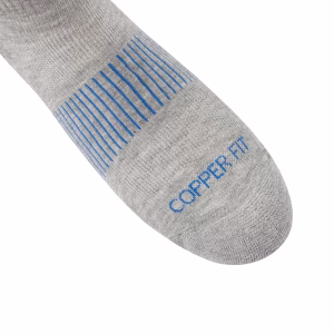 Alternative view of Paquete de 3 calcetines de compresión largos para adulto talla 8/12 -Copper Fit