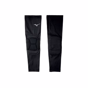 Alternative view of Mangas acolchadas para deportes talla L/XL unisex, color negro -Mizuno