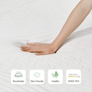 Alternative view of Colchón de Memory Foam de 12 pulgadas tamaño Queen -Novilla