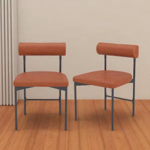 Alternative view of Juego de 2 sillas de comedor marca Slickblue