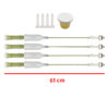 Kit de suspension y amortiguador de lavadora - LG SAMSUNG