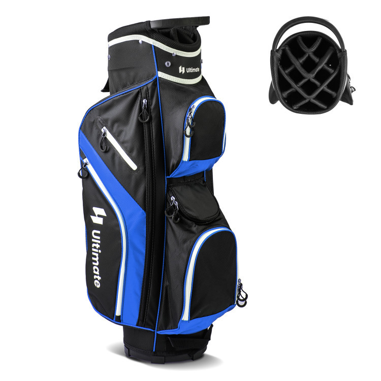 Bolsa para palos de golf con 14 separadores superiores -Costway
