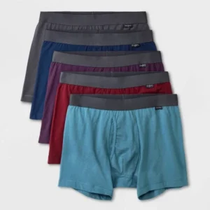 Paquete de 5 calzones tipo boxer para caballero talla M -Goodfellow & Co