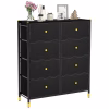 Cómoda cajonera de tela con 8 cajones marca Costway