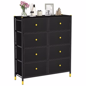 Cómoda cajonera de tela con 8 cajones marca Costway