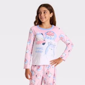 Alternative view of Conjunto de pijama de 3 piezas para niña talla 4/5 -Squishmallow