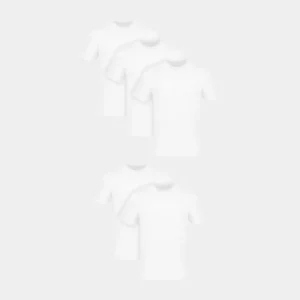 Paquete de 6 camisas para caballero talla XL color blanco -Hanes