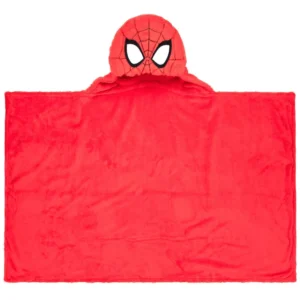 Manta con capucha de Spiderman 76 x 127 cm -Marvel