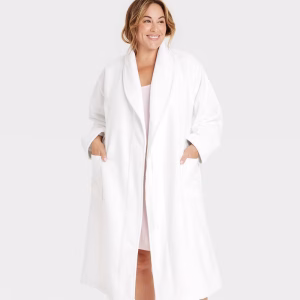 Alternative view of Bata de baño para dama talla M/L- Auden