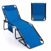 Camastro plegable portátil para patio Costway