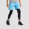 Paquete de 2 mangas para piernas, talla S/M para niños -Champion Momentum