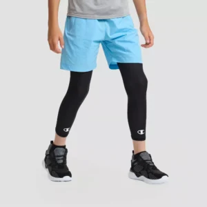 Paquete de 2 mangas para piernas, talla S/M para niños -Champion Momentum