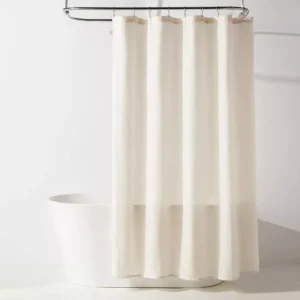 Cortina para baño de 72 x 72 in color blanco -Room Essentials