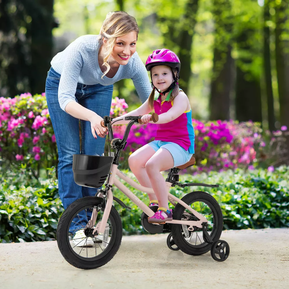 Bicicleta de 14 pulgadas asiento ajustable-Costway - Imagen 8