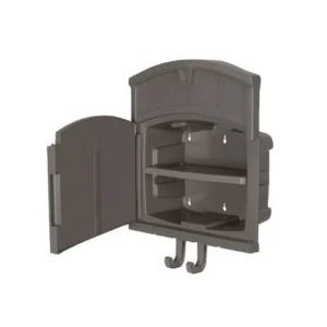 Soporte para manguera de 45 m (150 pies) de capacidad, color gris oscuro -Suncast