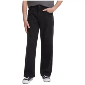 Alternative view of Pantalones corte recto holgado para niño talla 14 color negro -Levi's