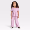 Conjunto para niña de 2 piezas talla 2, color lavanda -Cat & Jack