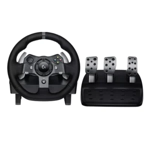 Volante y pedales de carreras modelo G920 para Xbox One y PC -Logitech