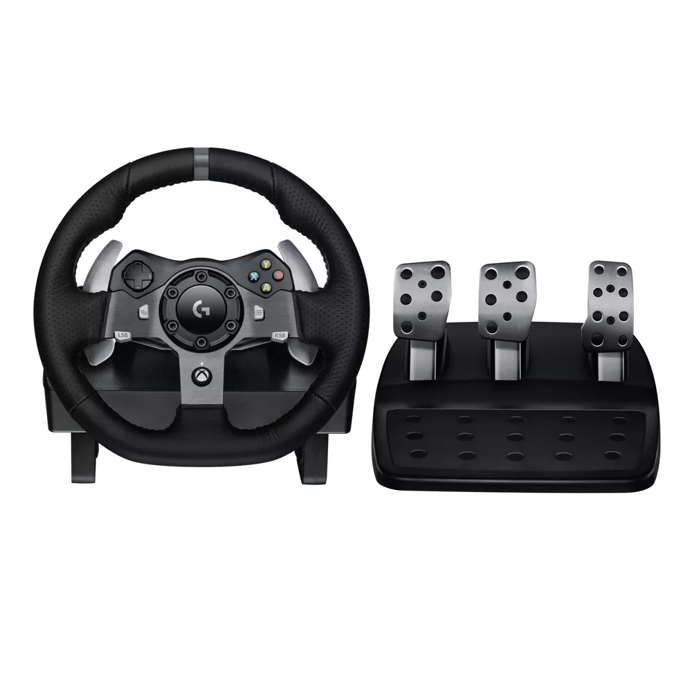 Volante y pedales de carreras modelo G920 para Xbox One y PC -Logitech