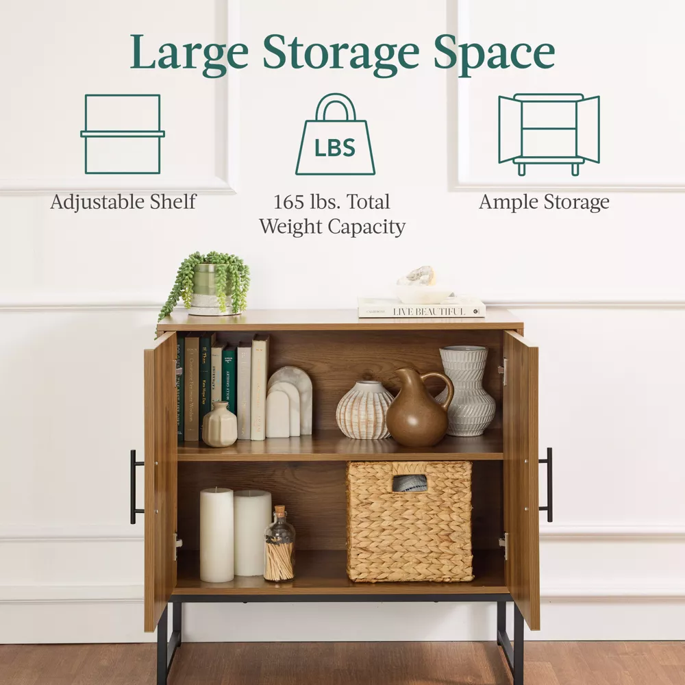 Mueble/Buffetera de 2 puertas con almohadillas antideslizantes -Best Choice - Imagen 4