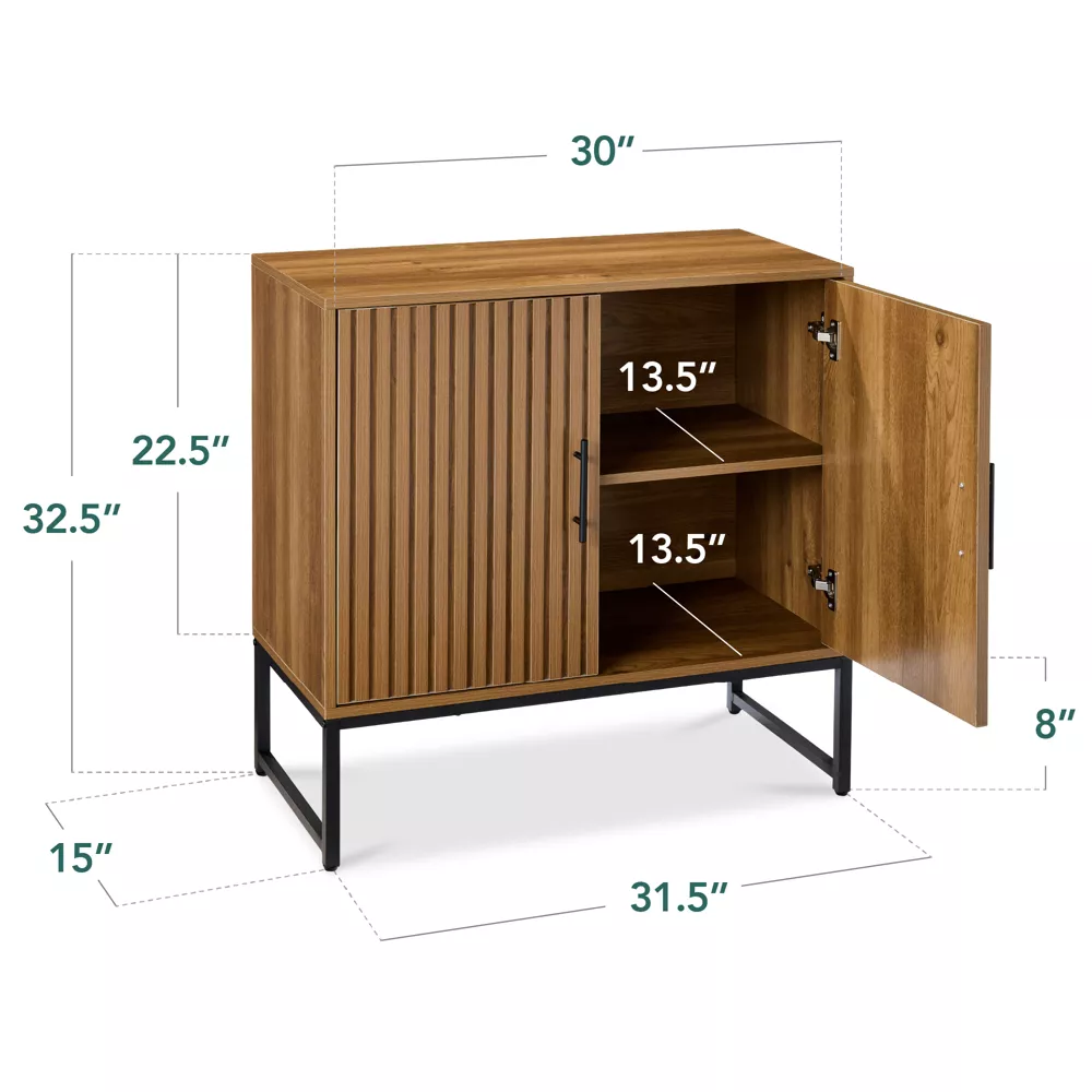 Mueble/Buffetera de 2 puertas con almohadillas antideslizantes -Best Choice - Imagen 2