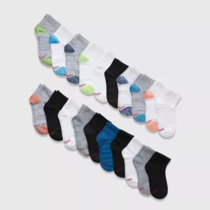 Paquete de 20 pares de calcetas para niños talla 9-2.5 -Hanes