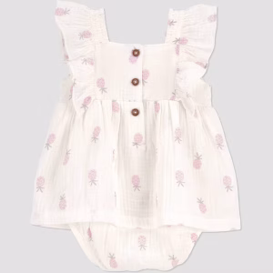 Traje de baño para bebé talla 24 meses con estampado de piña -Carter's