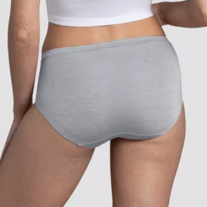Alternative view of Paquete de 5 calzones de corte alto para dama talla L -Fruit of the Loom