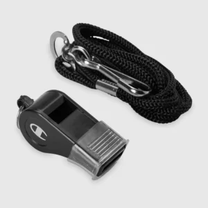 Alternative view of Silbato con correa Game-Time color negro -Champion