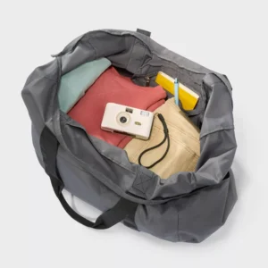 Alternative view of Bolsa deportiva para viaje de 40 L, color gris - Open Story