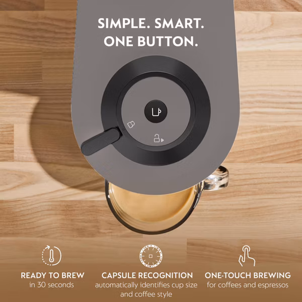 Cafetera Nespresso Vertuo Pop+ de Breville con espumador de leche, - Imagen 4