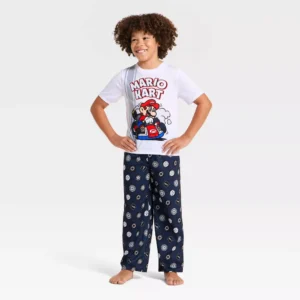Conjunto de 3 piezas para niño talla 8 con diseño de Mario Kart