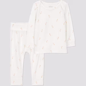 Conjunto de 2 piezas para bebé talla 9 meses de la marca Carter's