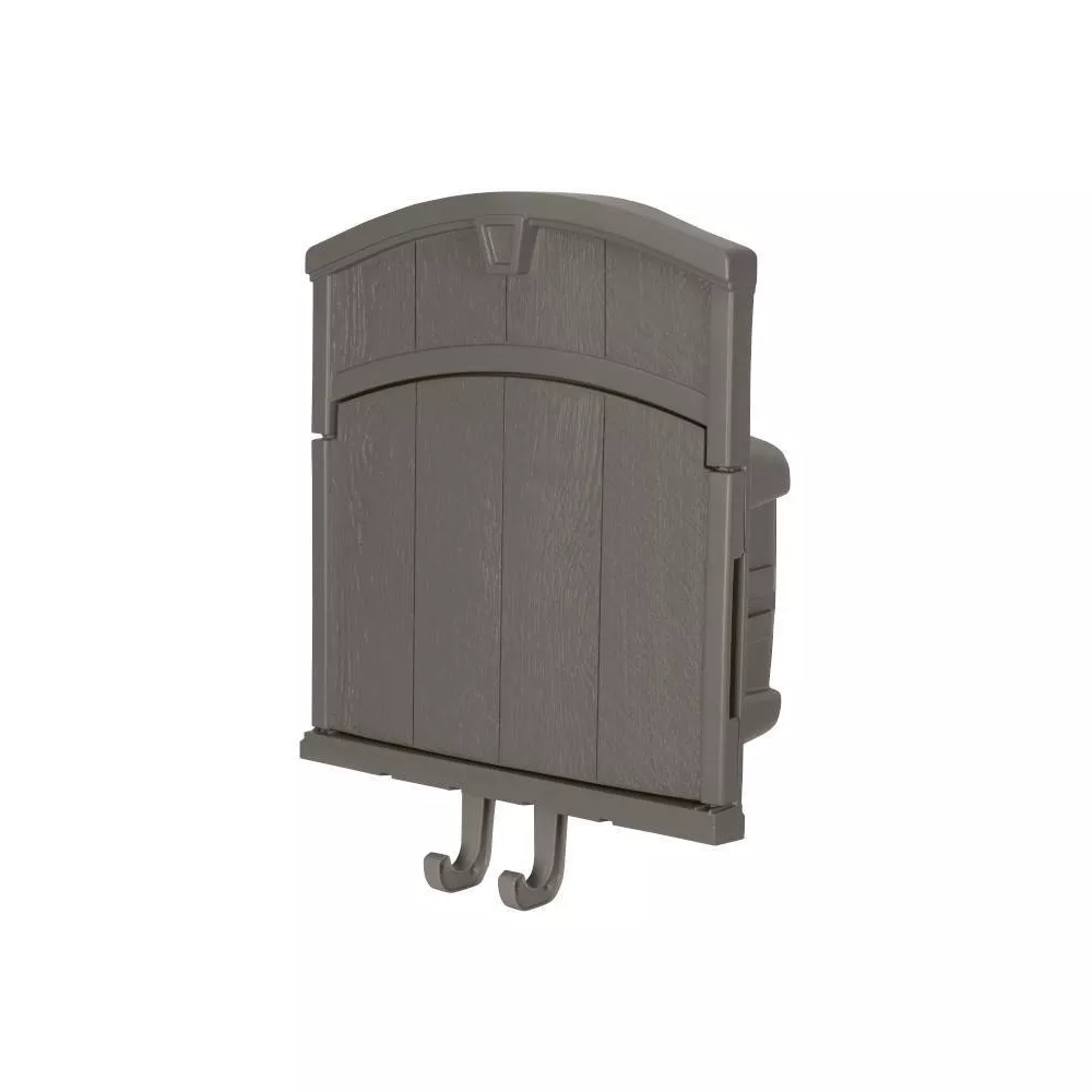Soporte para manguera de 45 m (150 pies) de capacidad, color gris oscuro -Suncast - Imagen 2