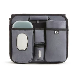 Alternative view of Organizador y cambiador de pañales para maletero plegable color gris  -Munchkin