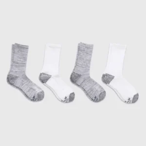 Paquete de 20 pares de calcetas para adultos talla 6-12 -Hanes