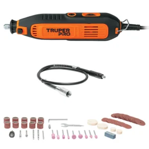 Herramienta rotativa 135W con 97 accesorios -TRUPER PRO