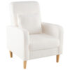 Sillón moderno tapizado marca Costway