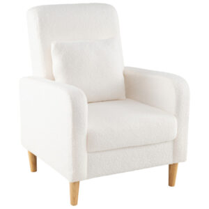 Sillón moderno tapizado marca Costway