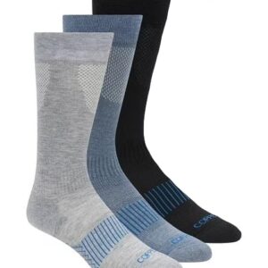 Paquete de 3 calcetines de compresión largos para adulto talla 8/12 -Copper Fit