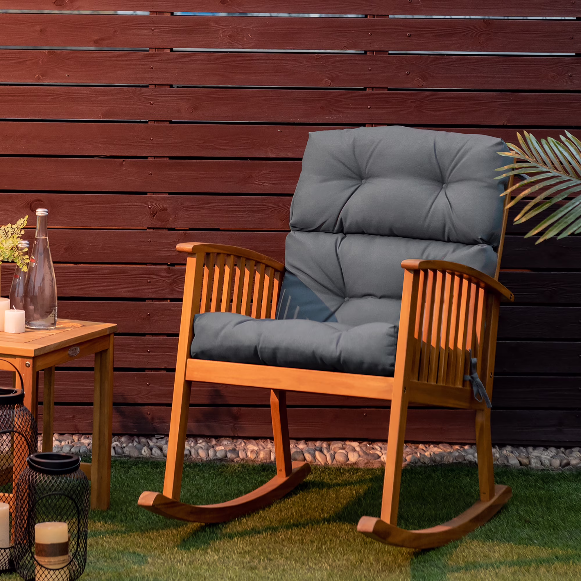 Cojín para Silla de Respaldo de 22''x44' marca Costway - Imagen 5