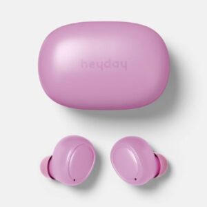 Auriculares inalámbricos Bluetooth resistentes al sudor color lila - Marca heyday™