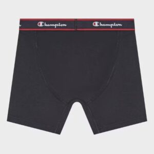 Alternative view of Paquete de 4 bóxers transpirables para hombre negro jaspeado y gris talla S - Marca Champion Iconic Essentials