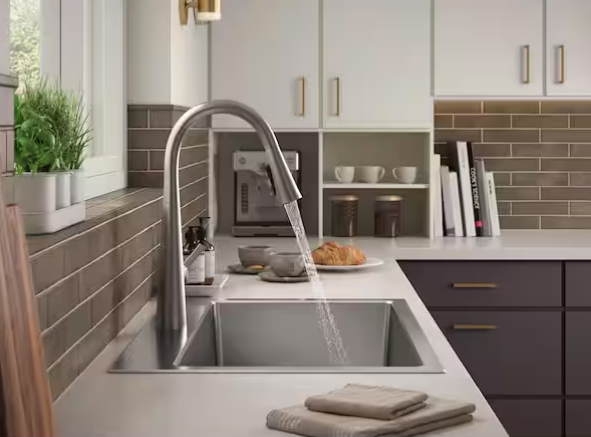 ZINC / Fregadero para cocina de acero inoxidable de calibre 18, de 84 cm - KOHLER - Imagen 3