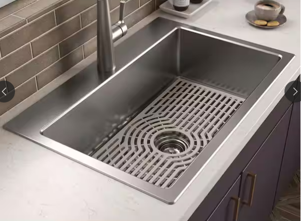 ZINC / Fregadero para cocina de acero inoxidable de calibre 18, de 84 cm - KOHLER - Imagen 2