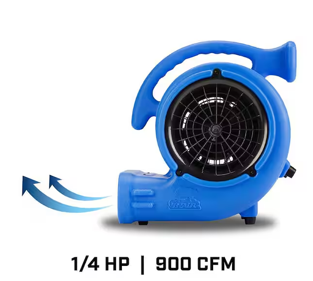 Ventilador soplador de aire de 1/4 HP - Shop B-Air - Imagen 4