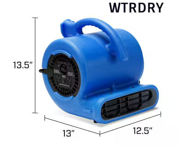 Ventilador soplador de aire de 1/4 HP - Shop B-Air - Imagen 2