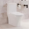 Inodoro redondo Sublime II de 1.28 GPF con descarga simple -Swiss Madison