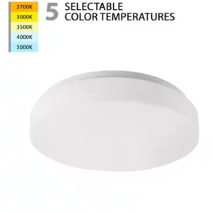 Alternative view of Lámpara de techo empotrable de 38 cm con luz ajustable -Blo
